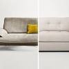 Seat upholstered in graduated polyurethane/ dacron du pont with quilted insert of goose feathers. 1