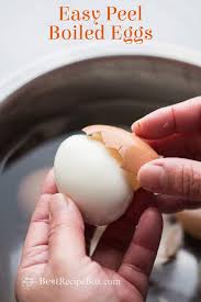 Microwave on medium (roughly 700 watt). Easy Peel Eggs How To Easy Peel Hard Boiled Eggs Best Recipe Box