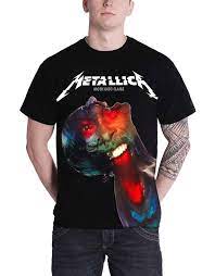 Today, metallica is one of the most popular hard rock bands of all time. Metallica T Shirt Fest Verdrahtet Sich Selbst Zerstoren Moth Jumbo Neue Offizielle Herren Schwarz Fruugo De