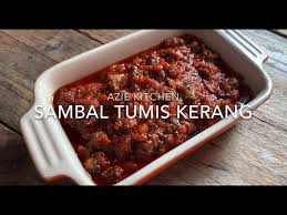 Resepi kacang buncis sambal tumis. Sambal Tumis Kerang Youtube