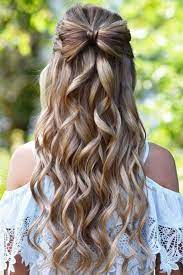 20 Gorgeous Hairstyles For Long Hair Society19 Hair Styles Medium Length Hair Styles Half Up Hair