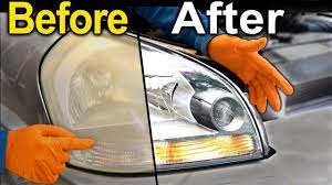 493 How To Restore Headlights Permanently Better Than A Brand New Headlight Yo How To Clean Headlights Headlight Restoration Cleaning Headlights On Car