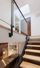 Colizzabruni Modern Hintonburg Infill Home Design Interior Minimalist Ottawa Kitchen St Stairs Design Interior Contemporary Building Interior Stairs