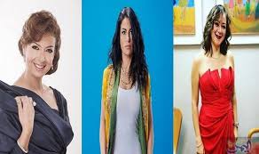 منال سلامة وصبا مبارك ومي نور الشريف فنانات تجنبت أدوار الشر dresses strapless dress fashion