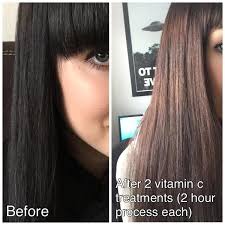 Lemon juice to lighten dark brown hair. Vitamin C Hair Color Remover Reviews Photos Ingredients Makeupalley
