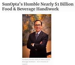 SunOpta continues our journey to be a leading fruit-and-plant based food…