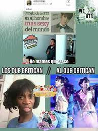 A Mi Si Me Dan Risa Esos Memes Pero Son Ofensivos Pero Como Negar Que La Mayoria De Las Armys Son Asi Memes Divertidos Bts Memes Caras Memes Coreanos