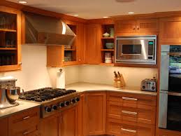 cherry cabinets  quartz countertops