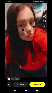 The Girl Who Puts Blue Heart