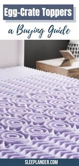 Egg Crate Foam Mattress Toppers Buying Guide Reviews Mattress Topper Reviews Mattress Topper Bedding Accessories
