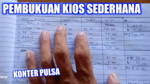 Maybe you would like to learn more about one of these? Pembukuan Mudah Dan Sederhana Untuk Toko Konter Pulsa Pengusaha Pemula Youtube