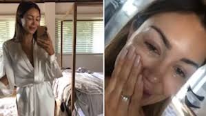 Pia Muehlenbeck shares her excitement hours before her wedding