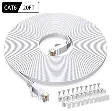 Not only is the qualiy great for bulk cat6 purple ethernet cable, solid, utp (unshielded twisted pair), pullbox, 1000 foot but also the best price. Cat6 Ethernet Cable 20 Ft White Busohe Cat 6 Flat Rj45 Computer Internet Lan Network Ethernet Patch Cable Cord 20 Best Buy Canada