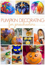 25 Pumpkin Painting Decorating Ideas For Kids No Carving Needed Halloween Crafts Preschool Pumpkin Decorating Decorating Pumpkins Kids