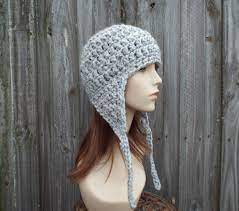 Mens Hat Crochet Hat Womens Hat Winter Hat Chunky Hat Ear Flap Etsy Crochet Hats Ear Flap Hats Crochet Hats Free Pattern