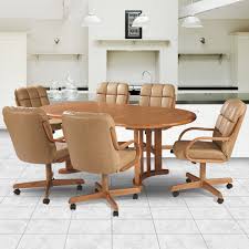 6 seats can meet your. Douglas Casual Living Natasha 5 Pc Caster Dining Set
