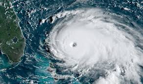Incredible Views Of Category 5 Hurricane Dorian Near Peak Intensity Storm Weather And Climate Storm Surge