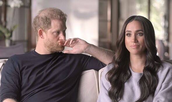 Meghan and Harry's 'masks slip' as tense pub images expose 'friction' |  Celebrity News | Showbiz & TV | Express.co.uk