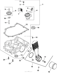 Which delivers oil under pressure to crankshaft, camshaft, connecting rod bearing surfaces, and. Kohler Cv730 3141 Great Dane 23 5 Hp 17 5 Kw Parts Diagram For Oil Pan Lubrication 3 24 173