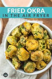 Crispy Crunchy And So Poppable This Air Fryer Okra Will Be A Huge Hit Perfect As A Quick Appetizer Side Dish Or A Healthy Game Day S