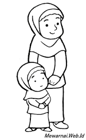 Islami january 15, 2020 12:25. Sketsa Gambar Anak Anak Muslim Dunia Mewarnai