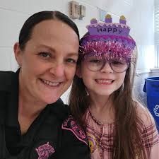 Peace from the students at Pembroke Elementary School during the VBSO's  Lunch with a Deputy program last week. Thanks, Pembroke, for having us and  thanks to Deputy B. Kohn and Sgt. P.