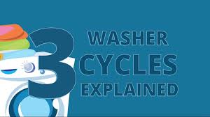 Laundry symbols can be a little confusing. Permanent Press Hand Washing 3 Washing Machine Cycles Explained Youtube