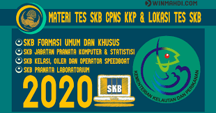 Skb pranata laboratorium kesehatan cpns 2018 youtube soal soal hematologi. Materi Tes Skb Cpns Kkp Lokasi Skb Cpns Kkp 2019 2020 Cpns 2021 Daya Tampung Snmptn Sbmptn Umptkin
