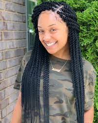 Faux hawk braids into pony. The 25 Hottest Twist Braid Styles Trending In 2021