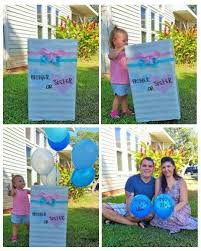 There are so many clever and creative ideas out there to make your own gender reveal party the most special time imaginable for you, your partner, and that little one cooking inside! Gender Reveal With Toddler Sibling Gender Reveal Reveal Ideas Baby Gender Reveal