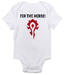 For The Horde Wow Video Game Inspired Onesie Cute Baby Shower Gift Newborn Take Home Onesie Baby Baby Wow Bo Cute Baby Shower Gifts Baby Onesies For The Horde