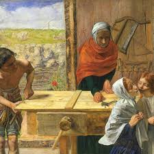 John Everett Millais Christ In The House Of His Parents Christ In The House Of His Parents The Carpenter S Shop Sir John Everett Millais Google Arts Culture