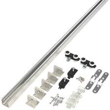 A wooden sliding door is an attractive feature to add to a cabinet project. Rothley Herkules 120 Sd Hs1215 1 Door Sliding Track System Aluminium 1500mm Sliding Door Gear Screwfix Com