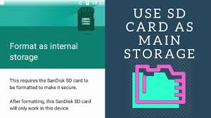 So on that condition we can do one thing and that is swap make sure you changes right values, if not then you might brick your phone or sd card. How To Use Sd Card As Internal Storage In Android Youtube