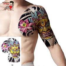 Tato di tubuh shigeharu shirai membuat pemimpin yakuza ini tertangkap di thailand, mengakhiri 14 tahun pelariannya. Tattoo Diblonais Tattoo Stickers Epaulette 32 24cm 17 Modeles Disponible Tatouage Ephemere Homme Epaule Epaulettes Tat Tato Yakuza Desain Tato Seni Tato