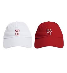 Couple Matching Dad Hat Soul Mate Set Valentine S Day Couple Caps Red Cr12o7ya14f Dad Hats Hats For Men Couple Matching
