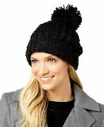 Marcus Adler Women’s Ultra-Soft Boucle Pom Pom Hats