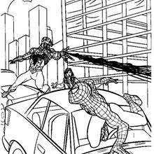 Venom Fighting A Duel With Spiderman Coloring Page Super Heroes Coloring Pages Spiderman Color Spiderman Coloring Coloring Pages Superhero Coloring Pages