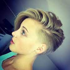 Pin On Half Shaved Hair