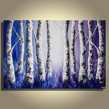 Pin By Amber Flowers On Art Birch Tree Painting Tree Art Tree Painting
