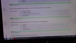 The core test must be taken as a proctored exam in order to attain universal certification. Epa Class 1 Answers Youtube