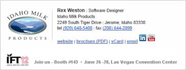 But, this doesn't mean your signature has to look dull or boring. 10 Examples Of Well Crafted Email Signatures For Businesses