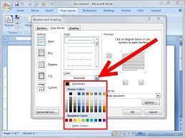 How To Add A Border To Word Microsoft Word Document Words Word Document
