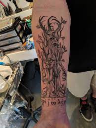 Ent Tattoo From Lord Of The Rings Lord Of The Rings Tattoo Lotr Tattoo Ring Tattoos