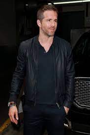 Wellbuiltstyle On Twitter Leather Bomber Jacket Jackets Men Fashion Ryan Reynolds