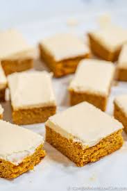 Bake at 350 degrees for 45 min. Healthy Keto Pumpkin Bars Recipe With Cream Cheese Frosting