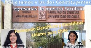 In ihrer region antofagasta liegt die. Dra Cristina Dorador Y Prof Lorena Cespedes Egresadas De La Facultad Ciencias Elegidas Constituyentes Universidad De Chile