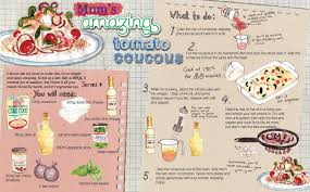 New Work From Rachel Lewis Recipe Illustrations In Australian Cleo Magazine Food Illustrations Cookbook Design Recipes