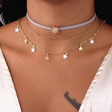 Roman Ring Sweater Necklace Trendy Jewelry Womens Necklaces Beautiful Jewelry