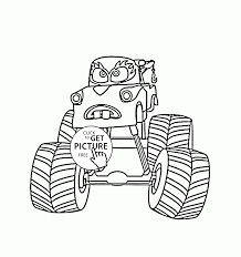 Mater Monster Truck Cars Coloring Page For Kids Transportation Coloring Pages Printables Free Monster Truck Coloring Pages Cars Coloring Pages Monster Trucks